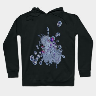 Fractal bubbles explosion Hoodie